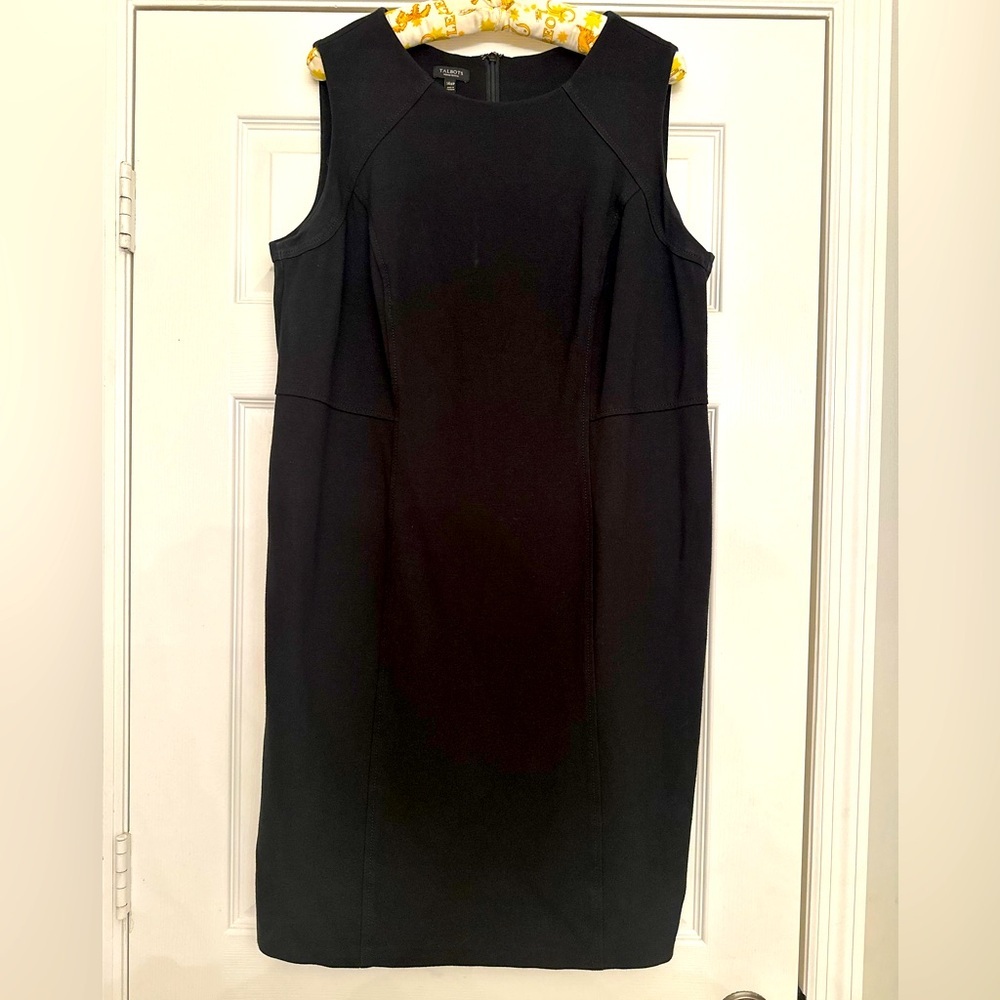 Talbots Black Midi Dress